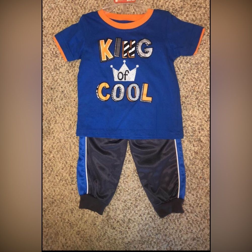 Quacker Jack Sz 24M King of Cool Jogger Set NEW NWT